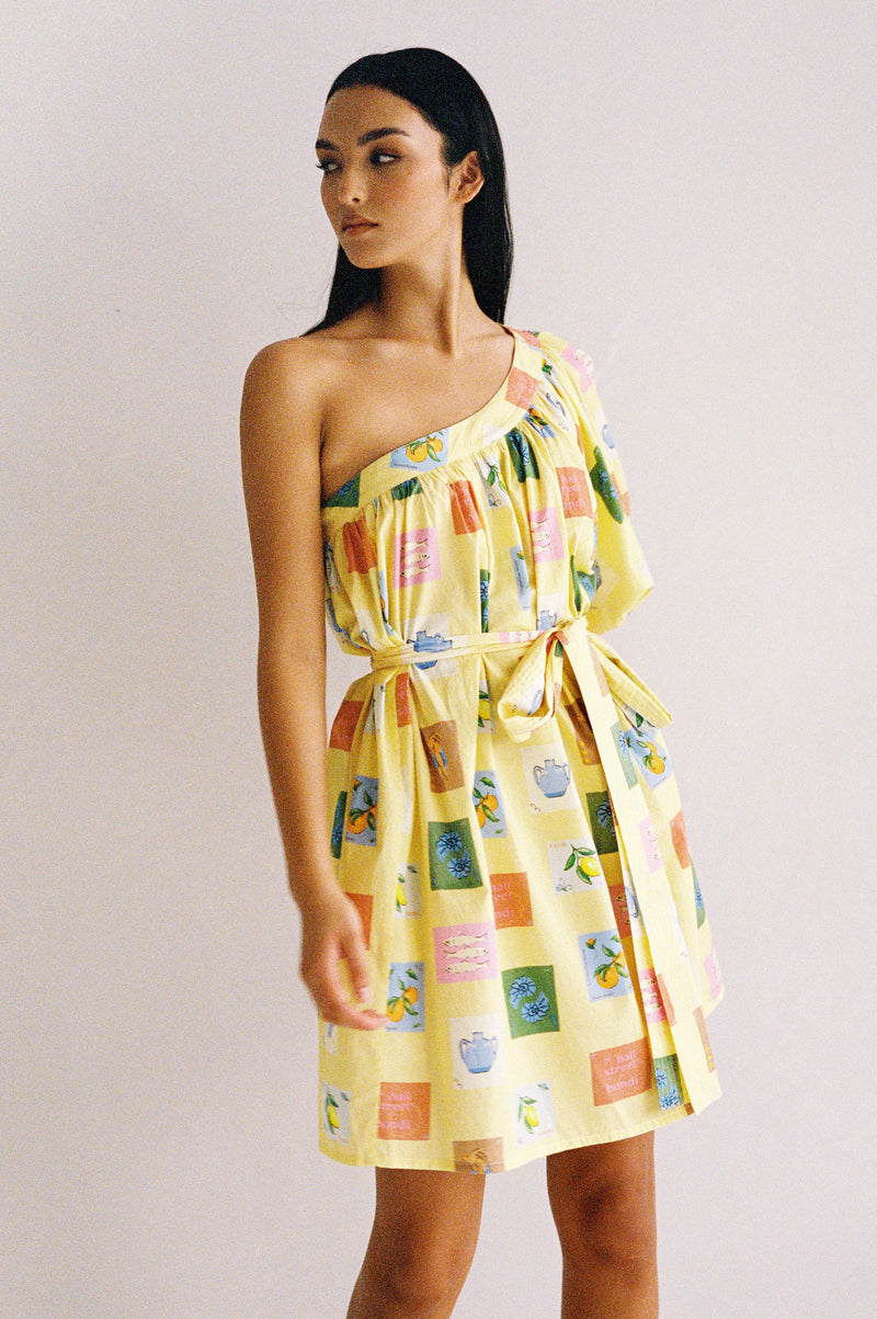 Lotus Mini Dress – Palm. Noosa
