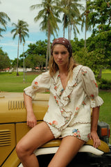 Etta Blouse Dottie Blooms