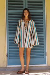 Indie Mini Dress Harbour Stripe