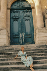 Jasmine Dress Seashell Tile