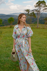 Carla Dress Colourful Orchid