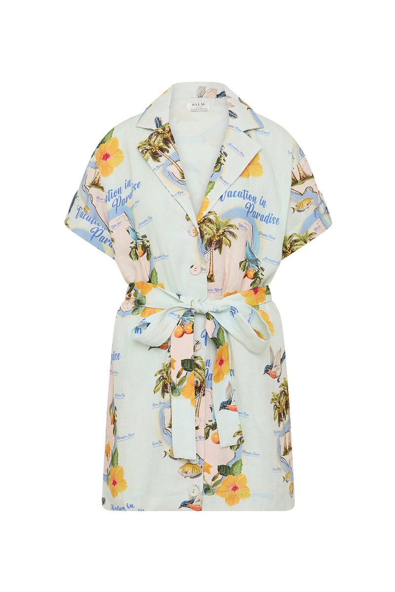 Rey Dress Palm Paradise