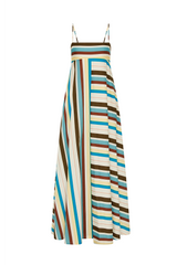 Raya Dress Harbour Stripe