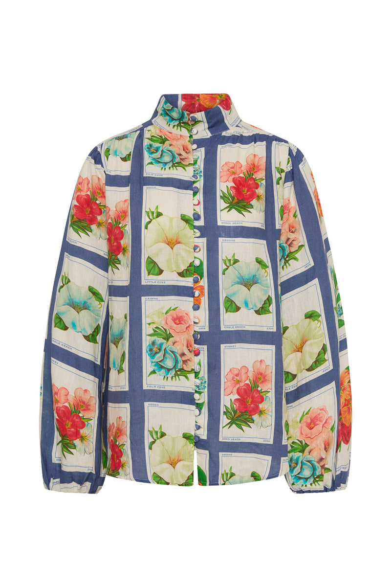 Bella Blouse Vintage Botanical