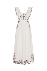 Grace Dress Regatta Embroidery