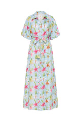 Carla Dress Colourful Orchid