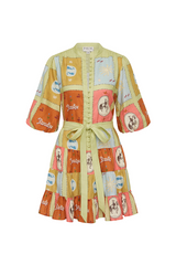 Ruba Mini Dress Maya Tile