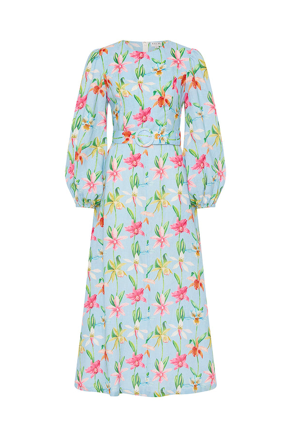 Melrose Dress Colourful Orchid