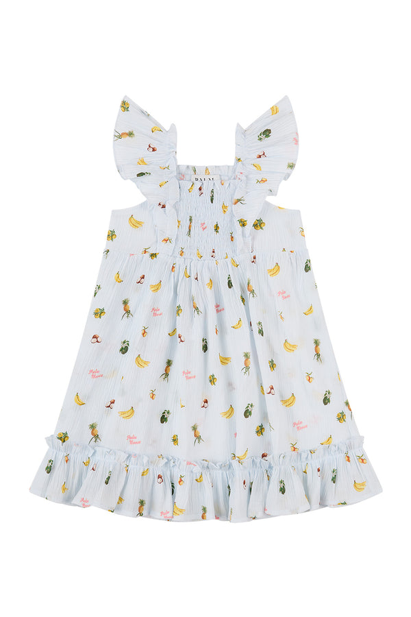 Miley Ruffle Dress Lost Bay