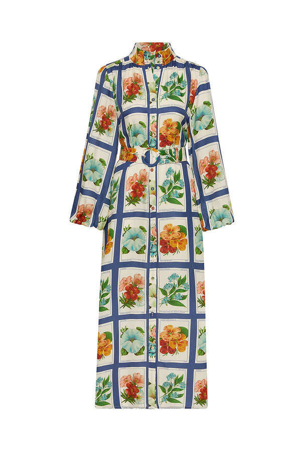 Tessie Dress Vintage Botanical