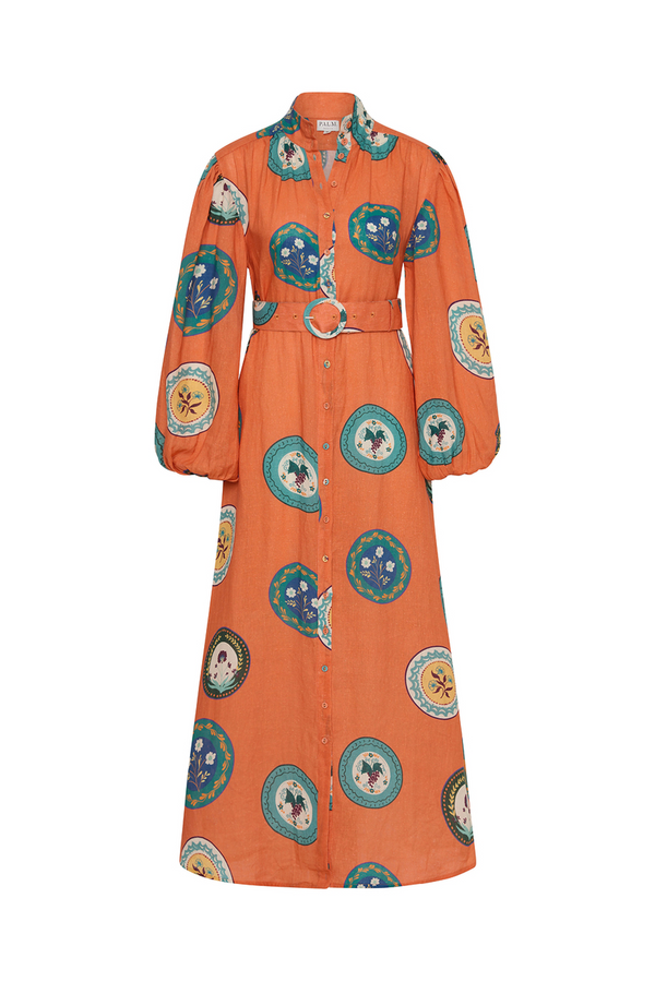 Noddy Dress Orange Plates