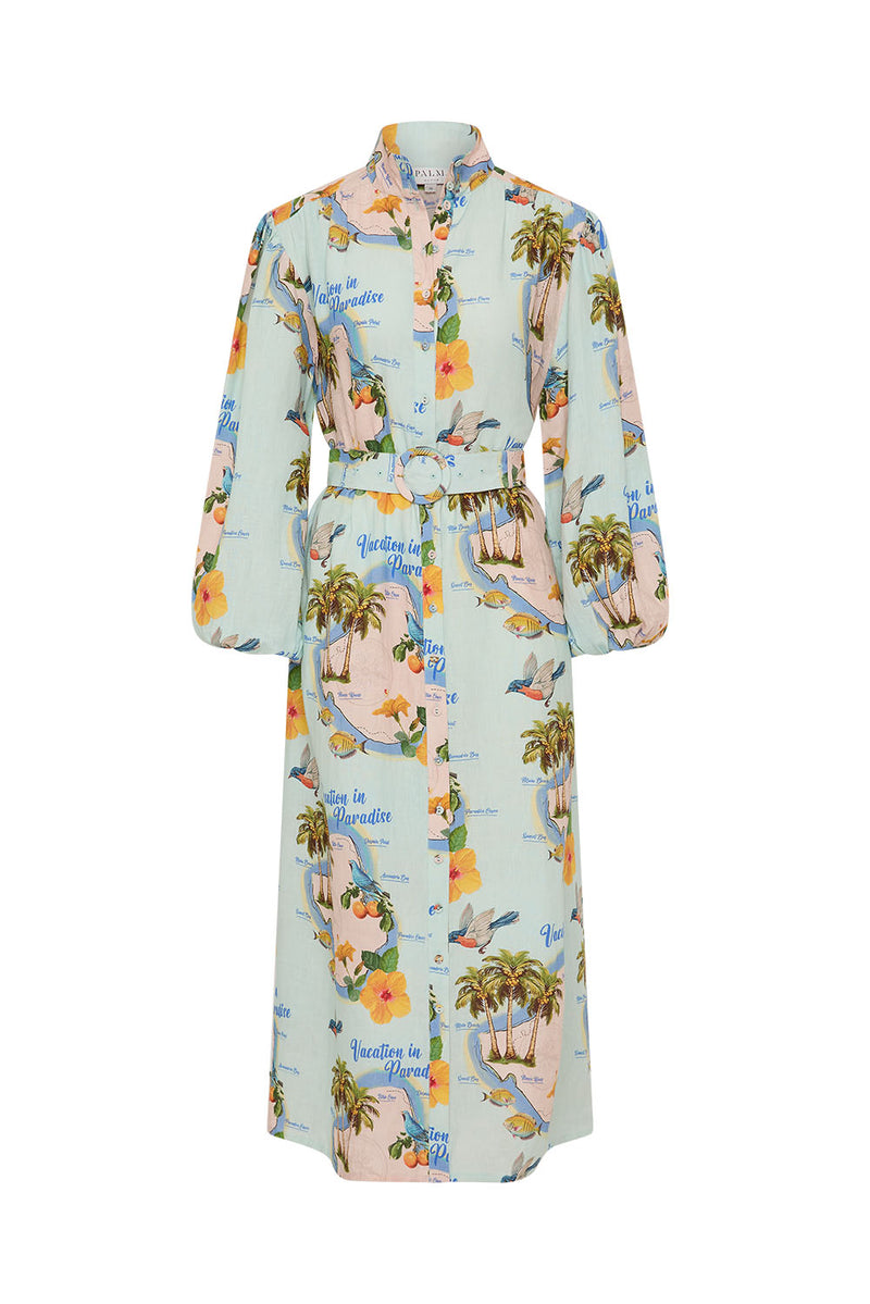 Noddy Dress Palm Paradise