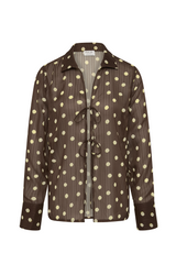 Harlow Shirt Giallo Pois