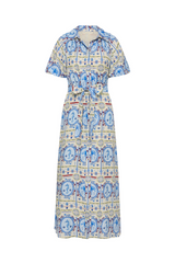 Carla Dress Lagoona Tile
