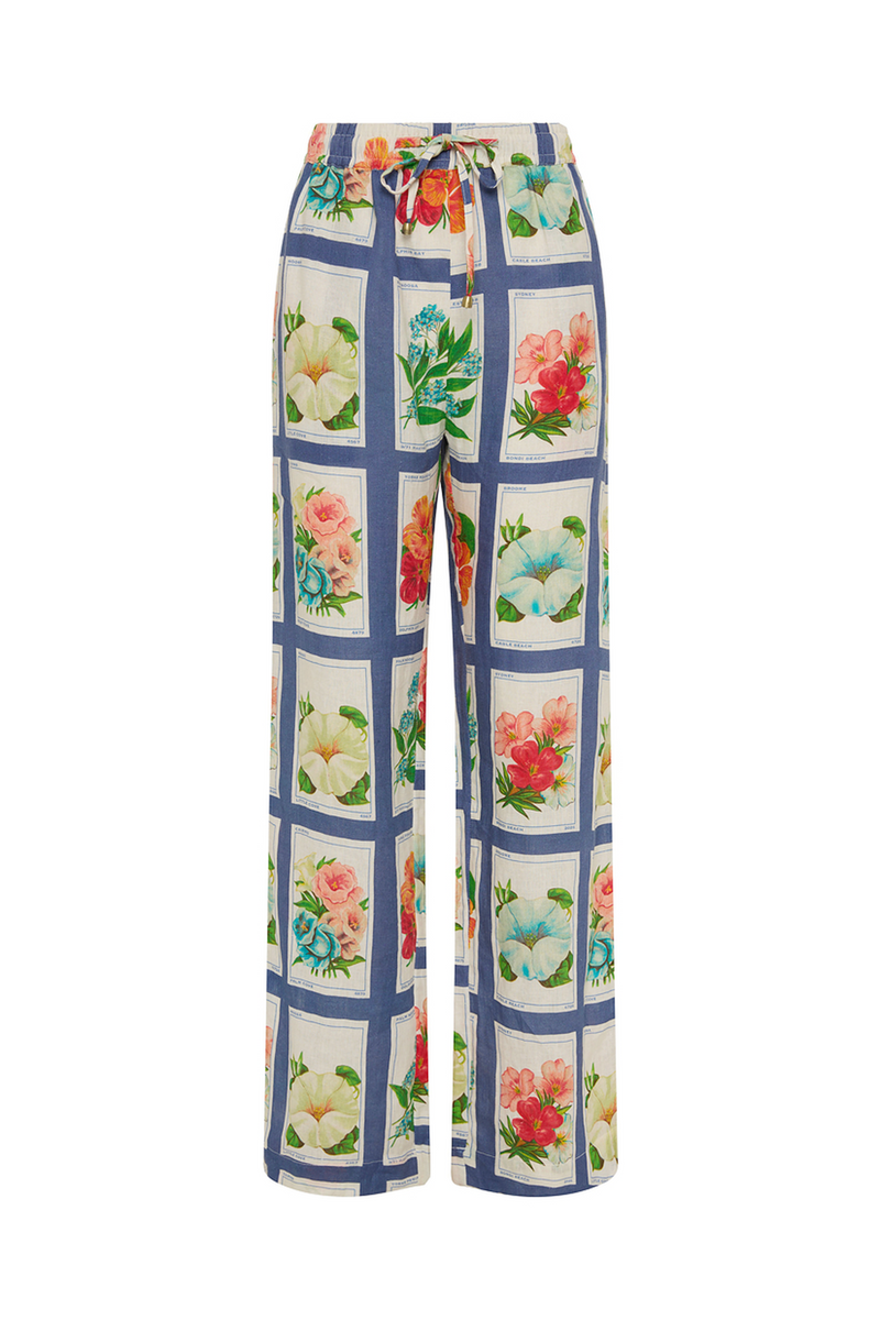 Hallie Pants Vintage Botanical