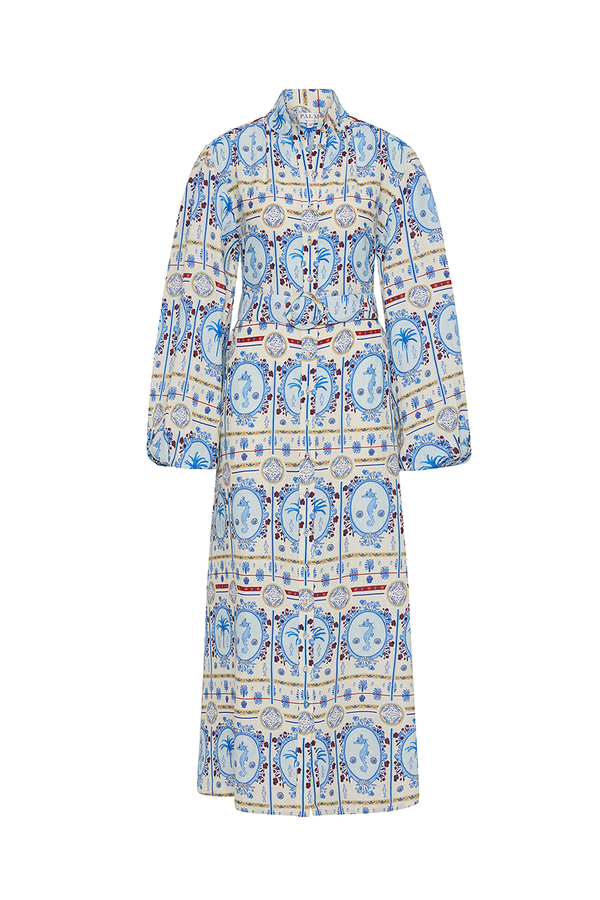 Noddy Dress Lagoona Tile