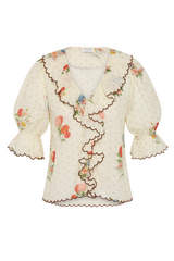 Etta Blouse Dottie Blooms