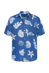 Palm Noosa Holiday Leisure Shirt Linen Shibori