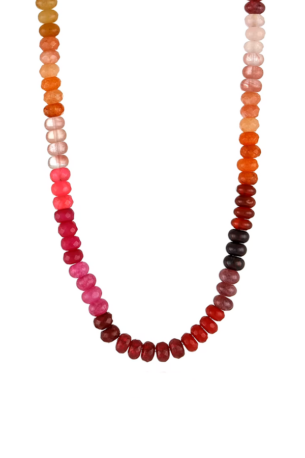 Ella Necklace - Coral