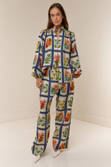 Hallie Pants Vintage Botanical