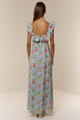 Gia Dress Colourful Orchid