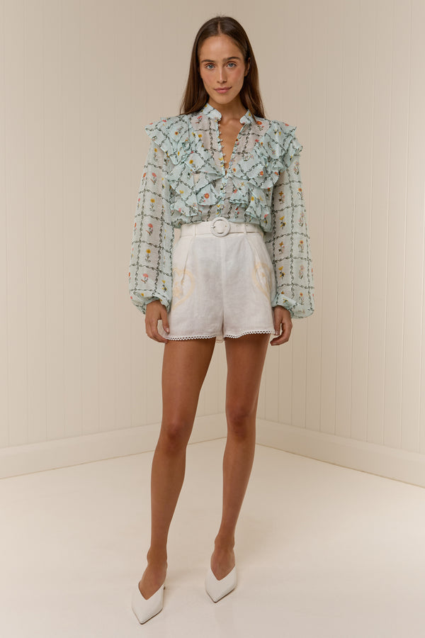 Suki Blouse Calypso Tile