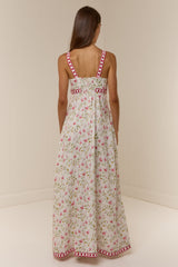 Belle Dress Pink Petals