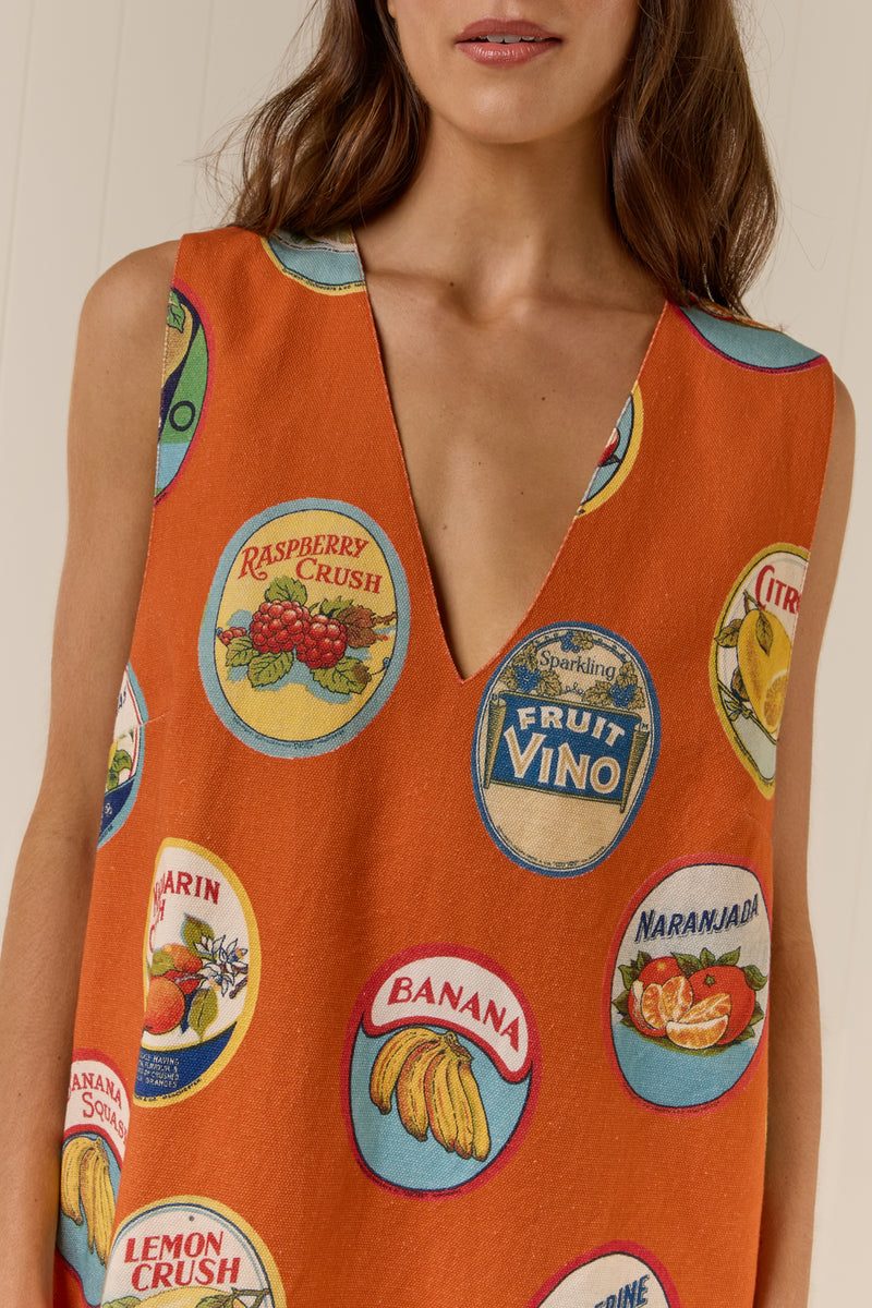 Louis Mini Dress La Fruta