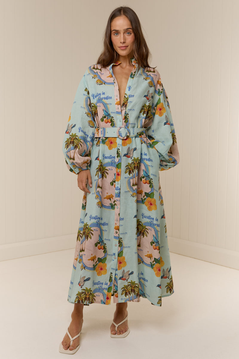 Noddy Dress Palm Paradise