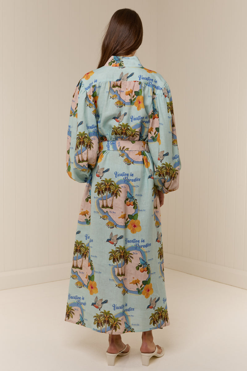 Noddy Dress Palm Paradise