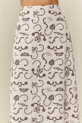 Caroline Skirt Regatta Embroidery