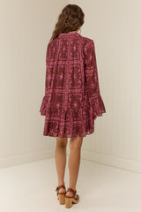 Eleanor Mini Dress Elizabeth Tile