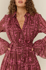 Eleanor Mini Dress Elizabeth Tile