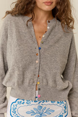 Bobbi Knit Cardigan Grey