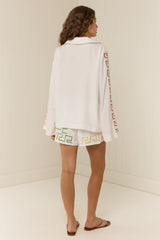 Riona Shorts Loretto Embroidery