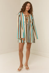 Indie Mini Dress Harbour Stripe