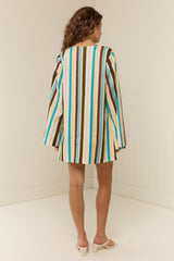 Indie Mini Dress Harbour Stripe