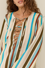 Indie Mini Dress Harbour Stripe