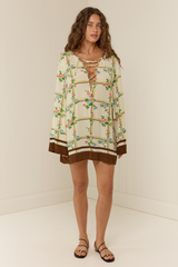 Isla Mini Dress Sun-dried Tile