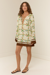 Isla Mini Dress Sun-dried Tile