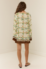 Isla Mini Dress Sun-dried Tile