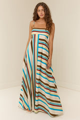 Raya Dress Harbour Stripe