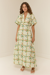 Jasmine Dress Sun-dried Tile