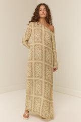 Goldie Dress Dusty Paisley