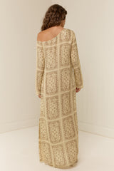 Goldie Dress Dusty Paisley