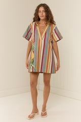 Lennon Mini Dress Anana Stripe