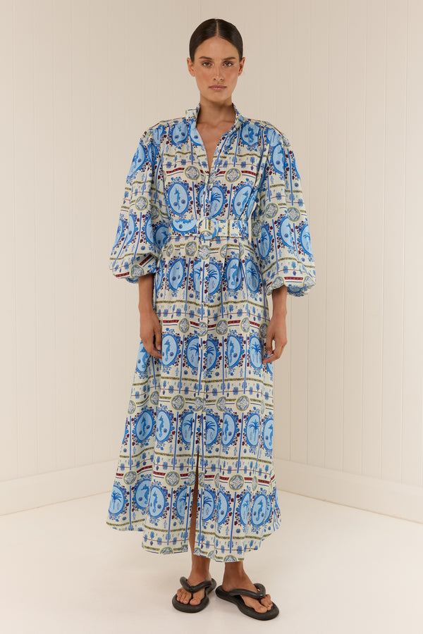 Noddy Dress Lagoona Tile
