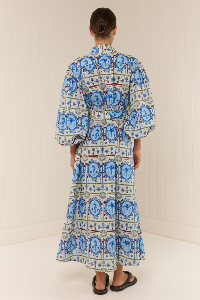 Noddy Dress Lagoona Tile