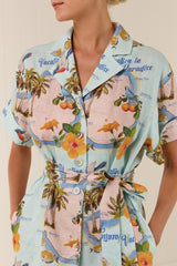 Rey Dress Palm Paradise