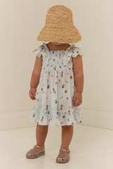 Miley Ruffle Dress Lost Bay